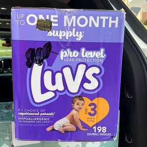 Luvs Diapers Size 3
